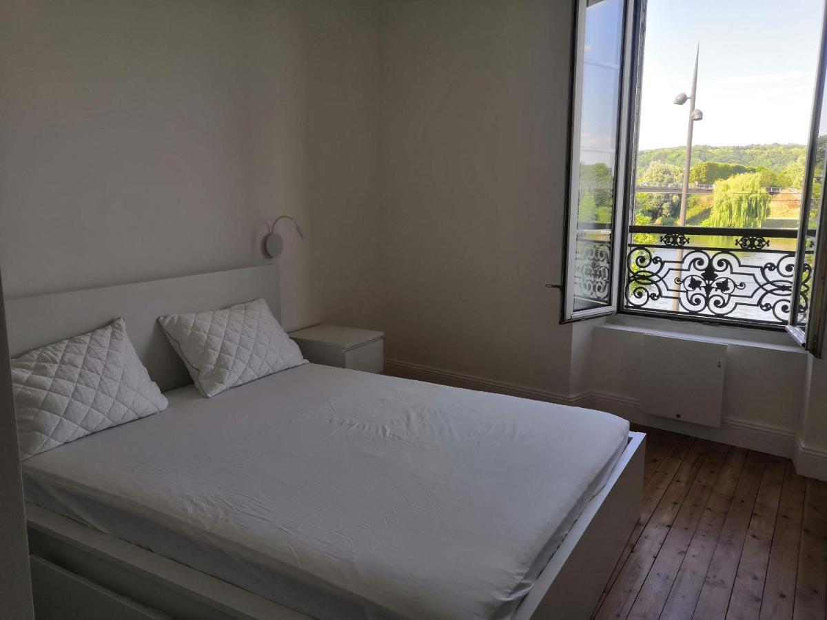 Apartament Grand 2P Terrasse Bord De Seine Mantes-la-Jolie Zewnętrze zdjęcie