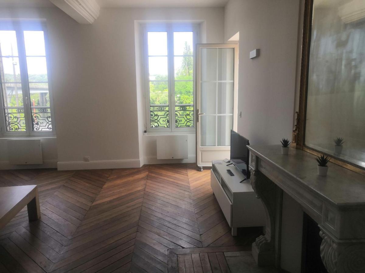 Apartament Grand 2P Terrasse Bord De Seine Mantes-la-Jolie Zewnętrze zdjęcie