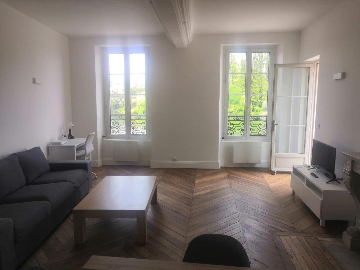 Apartament Grand 2P Terrasse Bord De Seine Mantes-la-Jolie Zewnętrze zdjęcie